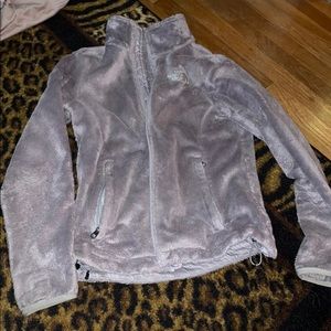 Grey north face jacket
